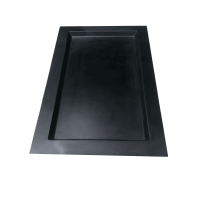 polyester deksel voor vijver 110x70