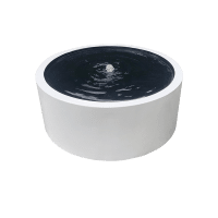 watertafel wit rond
